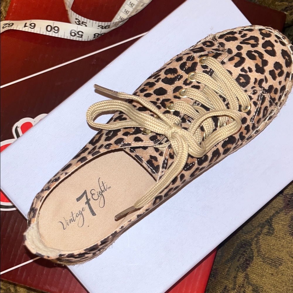 Chic Leopard Print Espadrilles - image 4